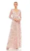 Long Sleeve Long Formal Dress: Mac Duggal 70224 sold by PromGirl
