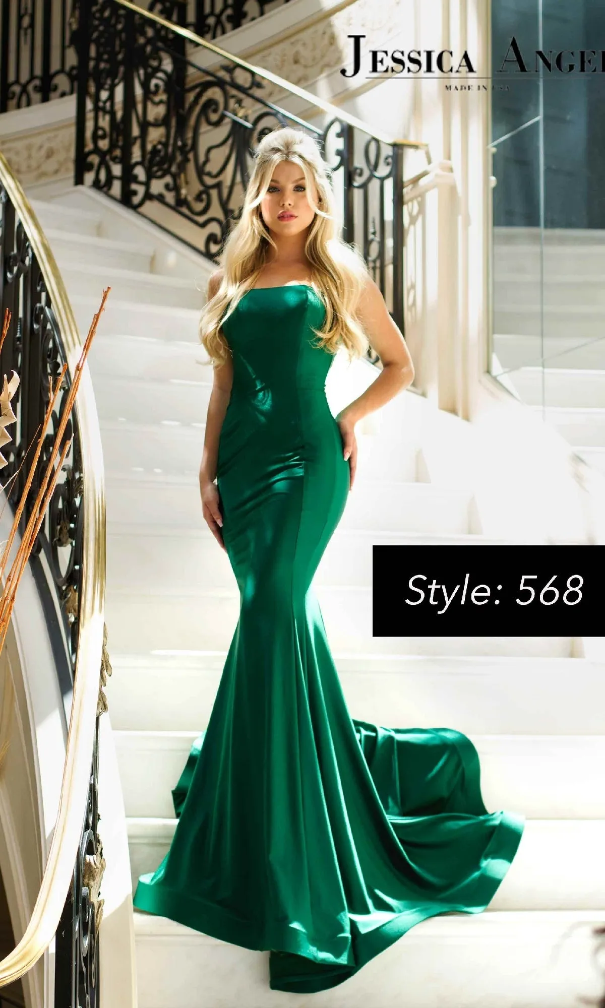 Strapless Long Mermaid Prom Dress: Jessica Angel 568 sold by PromGirl