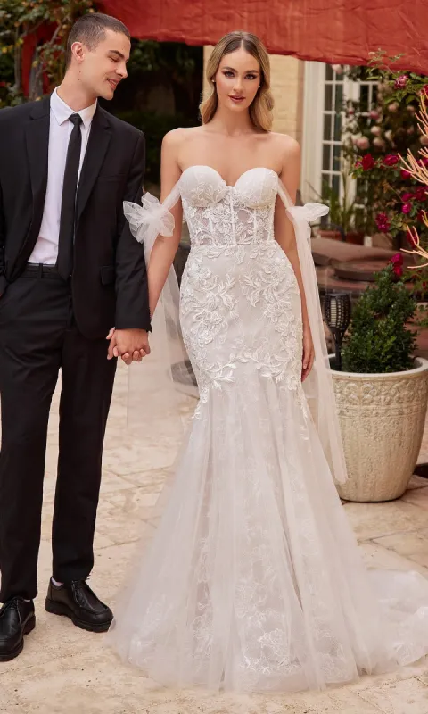 Ladivine Long Formal Dress CB125W sold by PromGirl