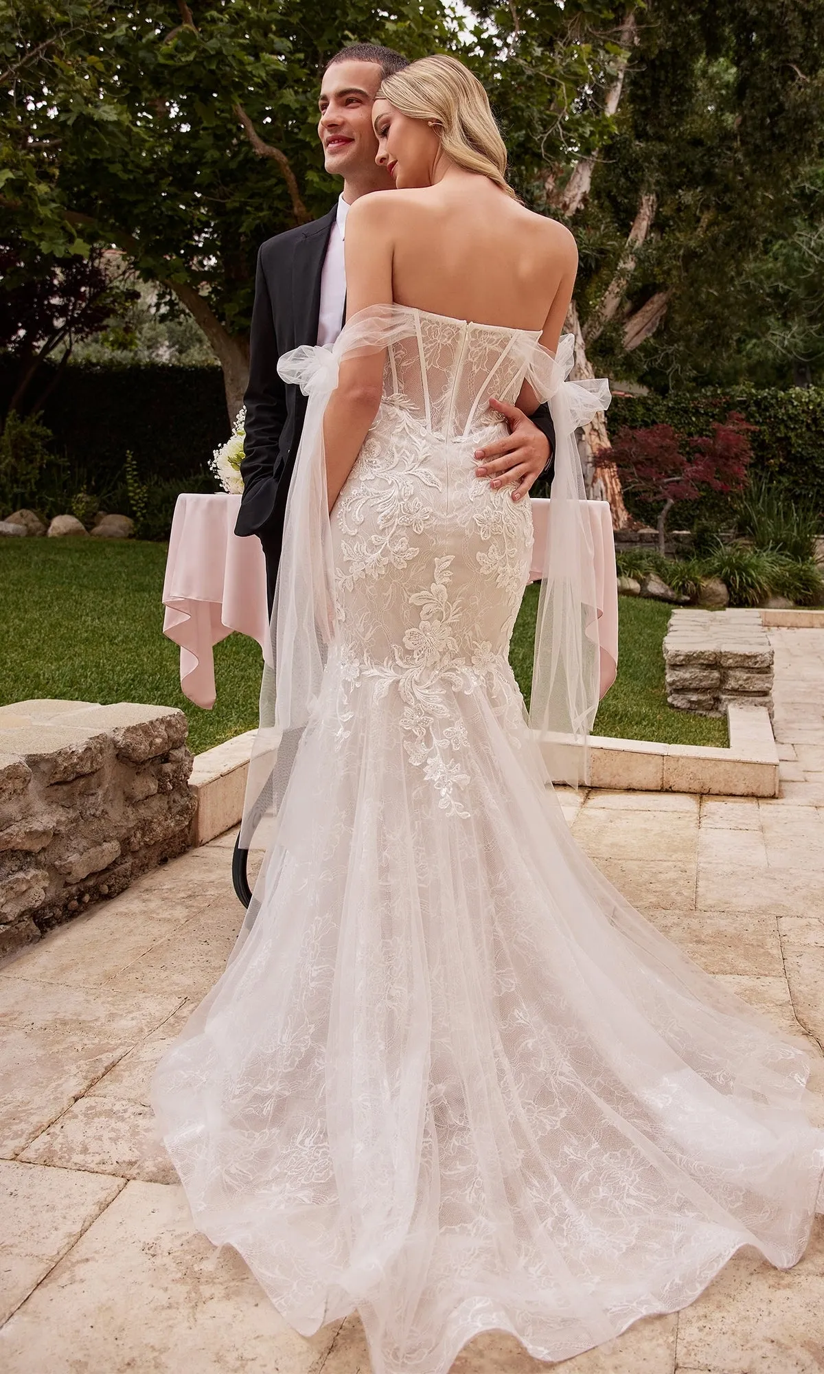 Ladivine Long Formal Dress CB125W sold by PromGirl product image thumbnail 2