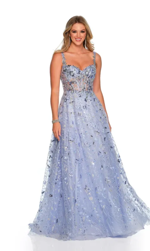 Long Formal Dress 11502 by Dave and Johnny sold by PromGirl