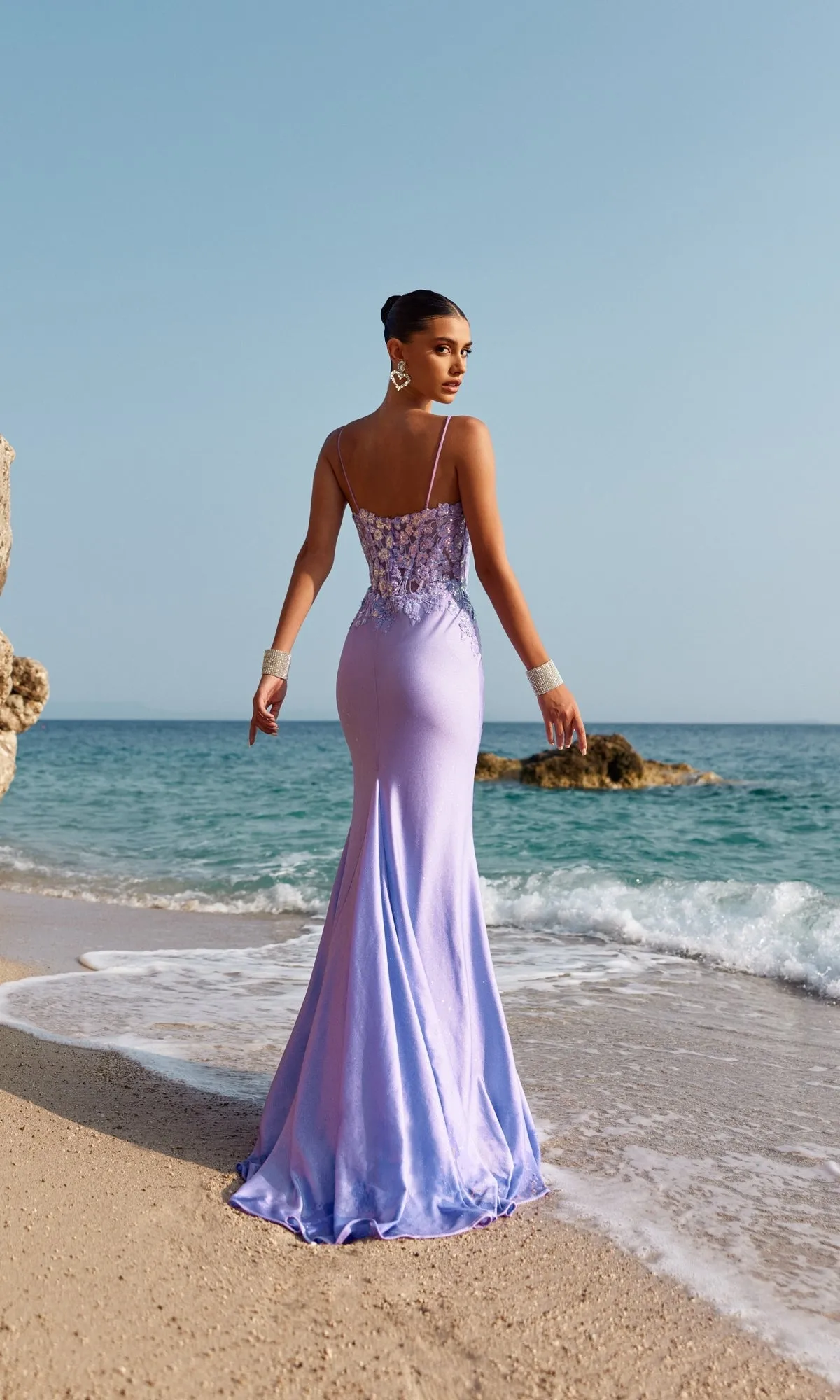 Long Prom Dress 12140 by Blush sold by PromGirl product image thumbnail 2