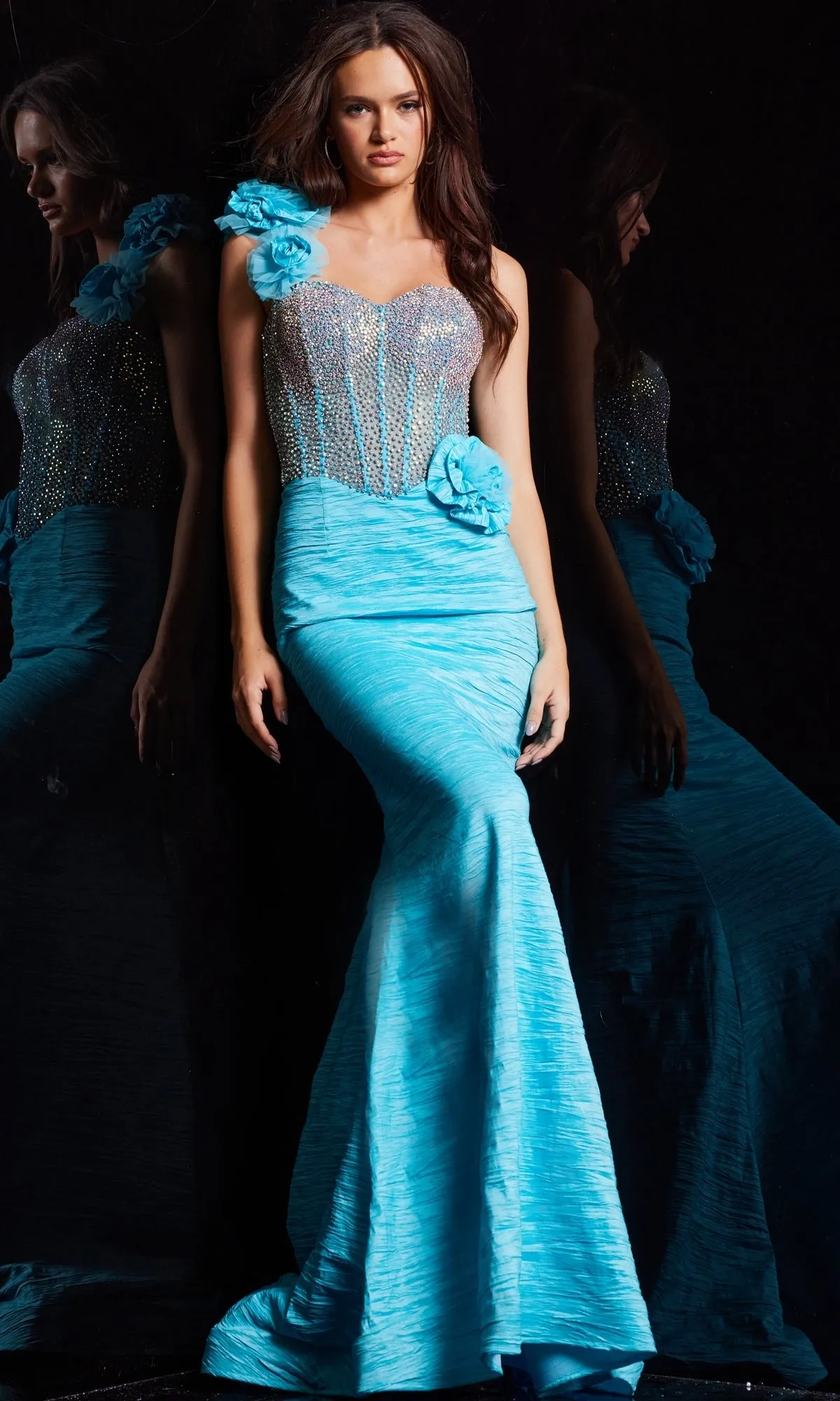 Long Prom Dress 37268 by Jovani sold by PromGirl product image thumbnail 4