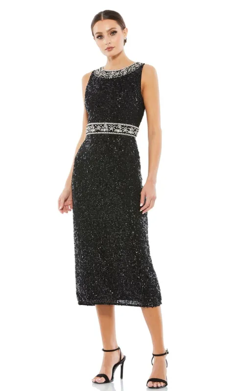 Short Wedding Guest Dress 10739 by Mac Duggal sold by PromGirl