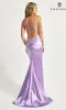 Stretch-Satin Long Faviana Prom Dress 11025 sold by PromGirl
