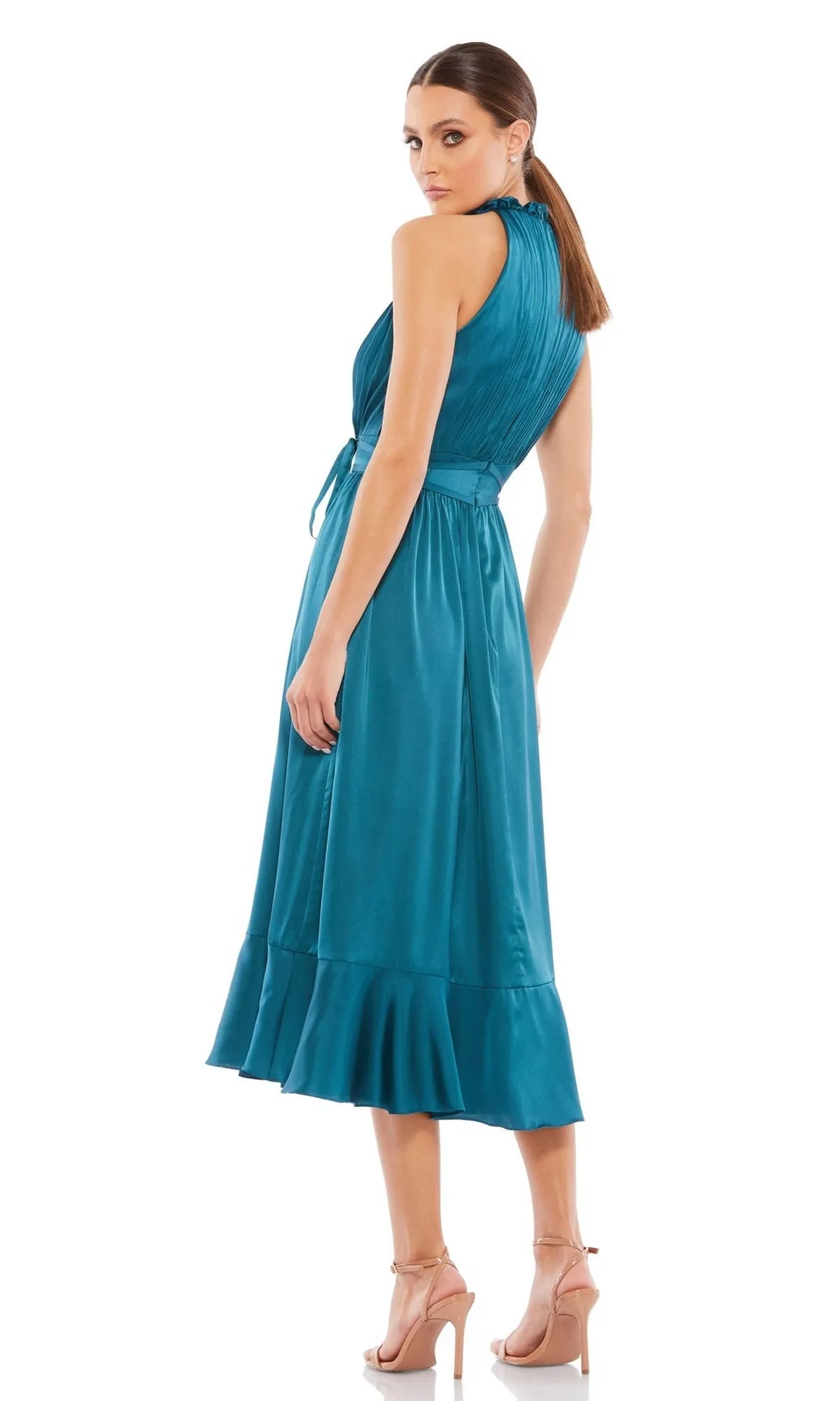 Short Wedding Guest Dress 26633 by Mac Duggal sold by PromGirl product image thumbnail 4