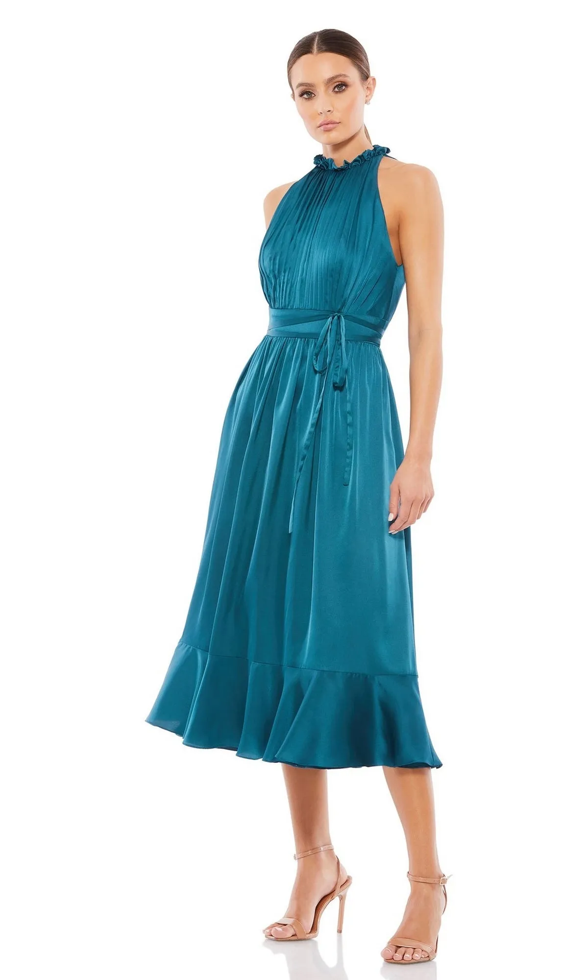 Short Wedding Guest Dress 26633 by Mac Duggal sold by PromGirl product image thumbnail 3