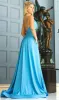 V-Neck Long A-Line Prom Dress: Jessica Angel 343 sold by PromGirl