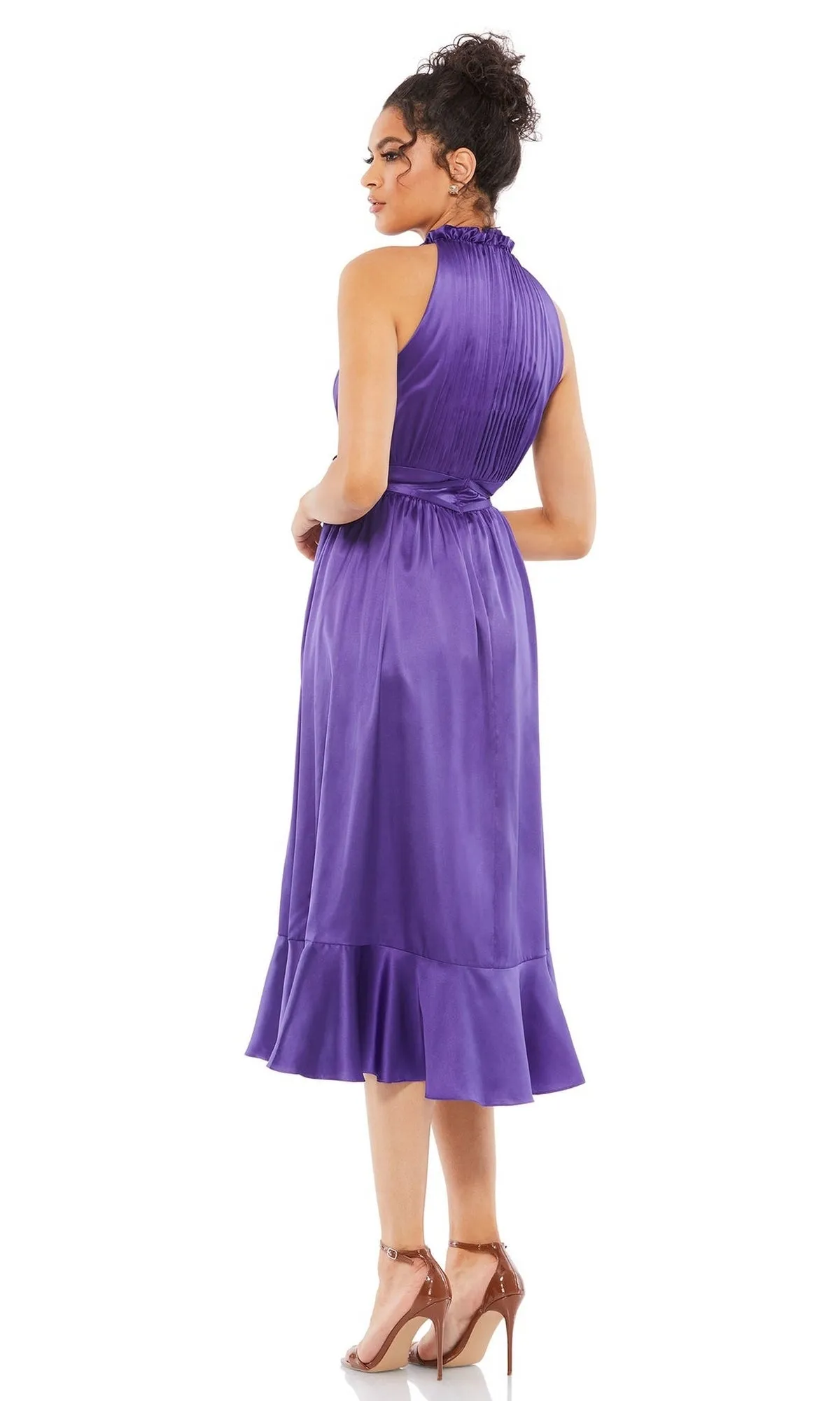 Short Wedding Guest Dress 26633 by Mac Duggal sold by PromGirl product image thumbnail 2