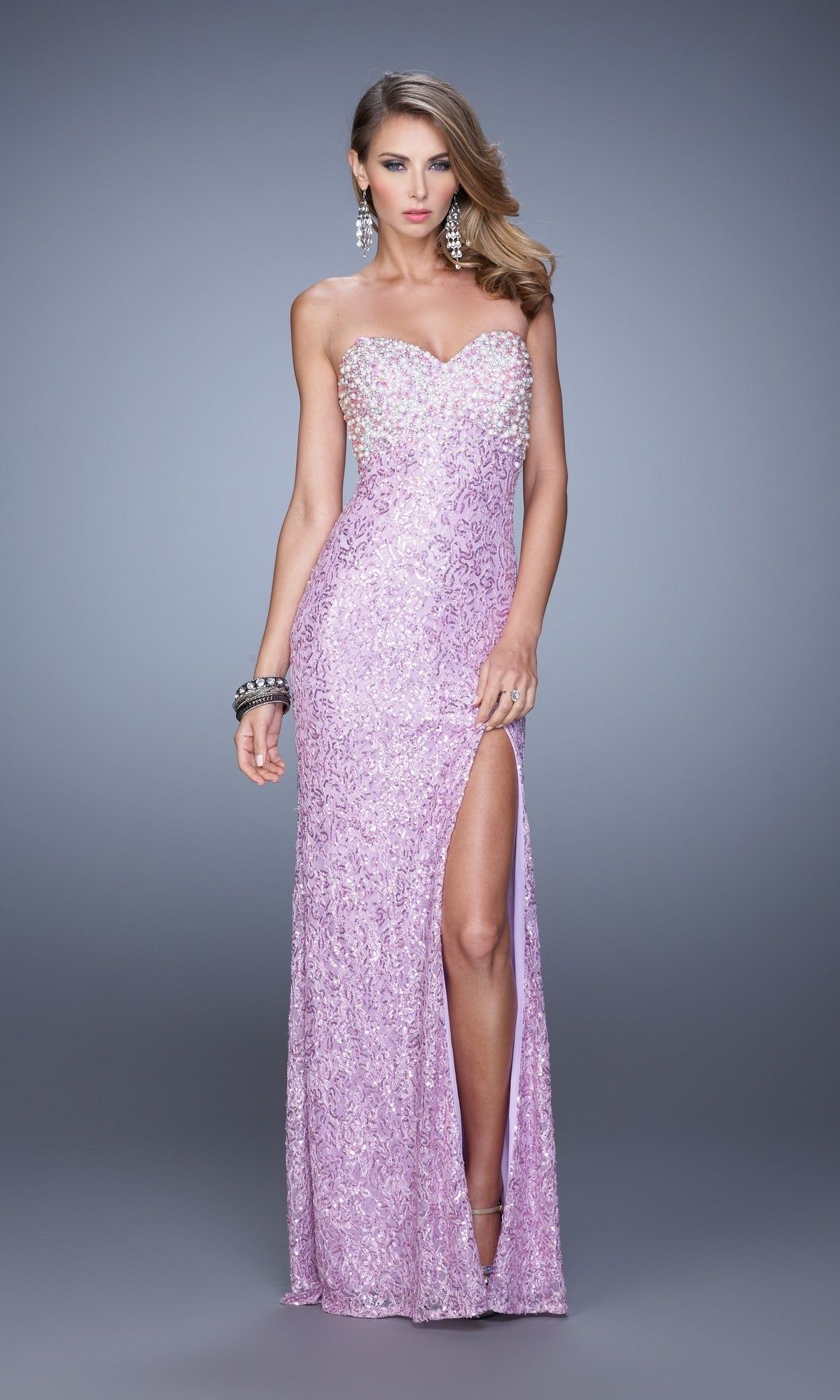 La Femme Dress 20705 sold by PromGirl product image thumbnail 4