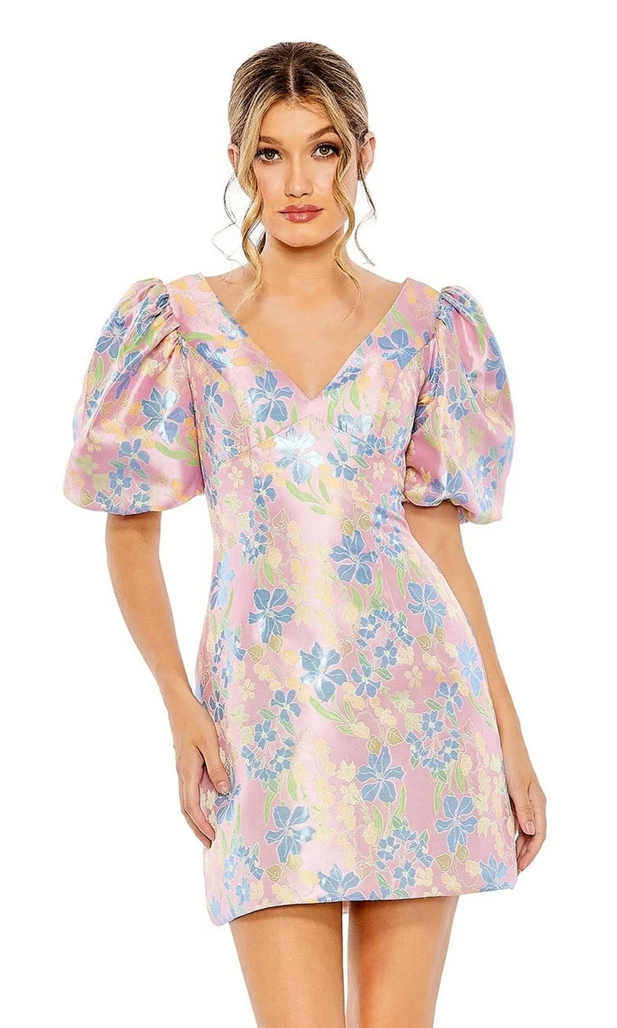 Short Homecoming Dress 49622 by Mac Duggal sold by PromGirl