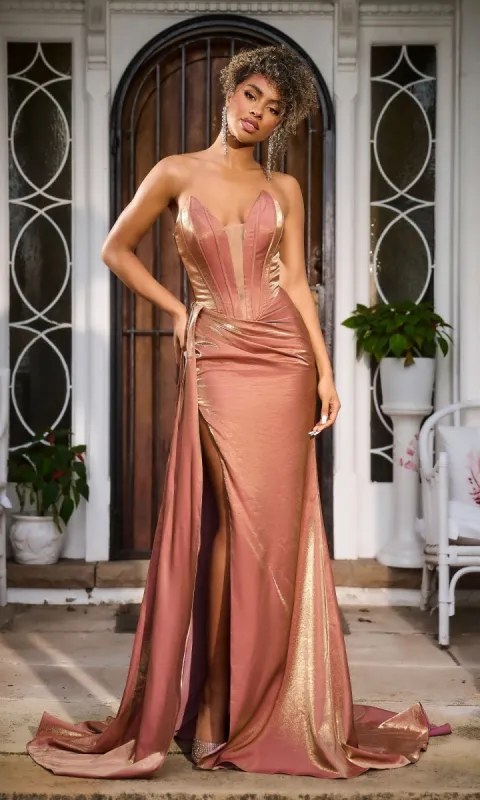Long Prom Dress PS24634E by Portia and Scarlett sold by PromGirl