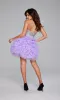 Strapless Short Purple Hoco Dress: Jovani 39748 sold by PromGirl