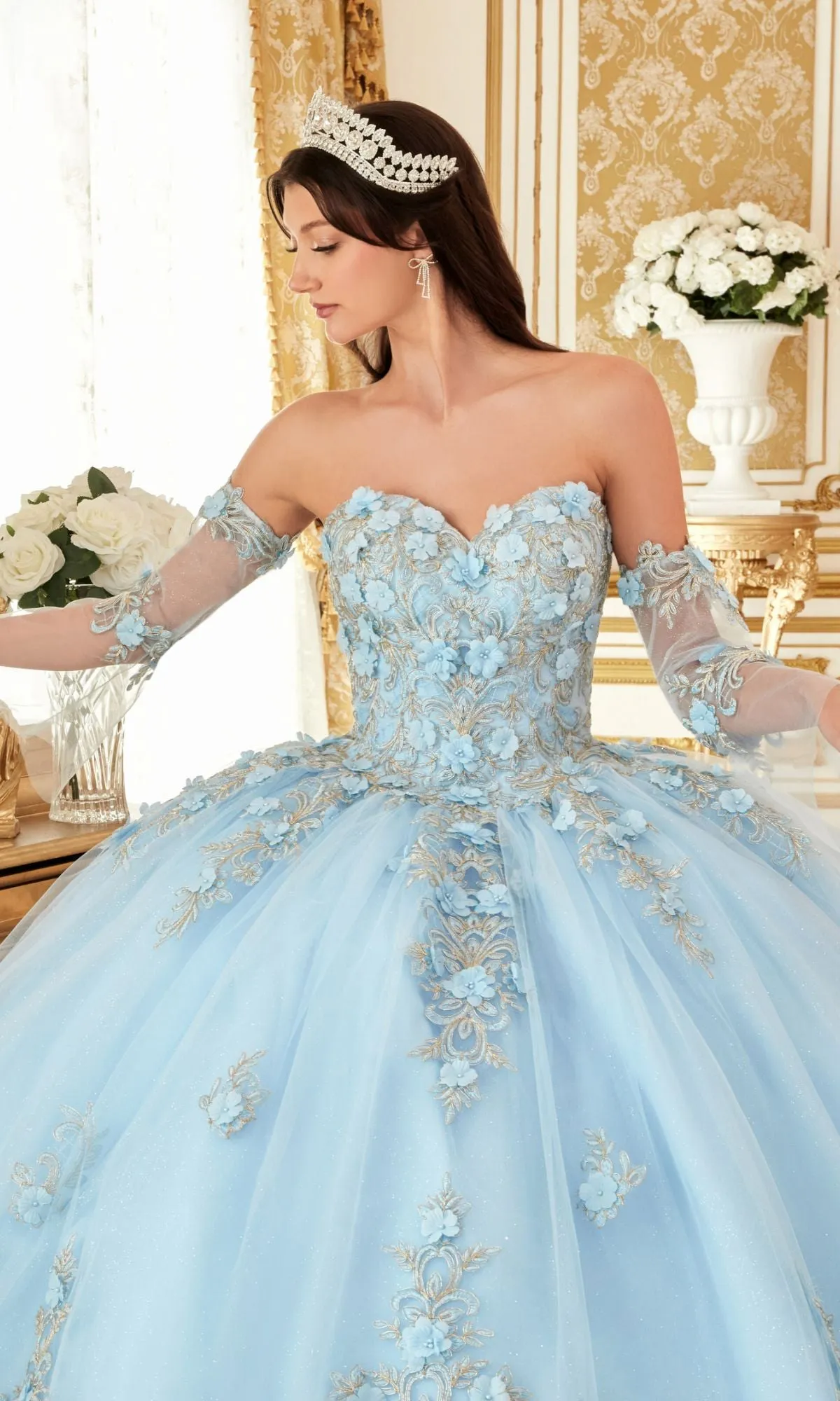 Quinceanera Dress By Ladivine 15714 sold by PromGirl product image thumbnail 5
