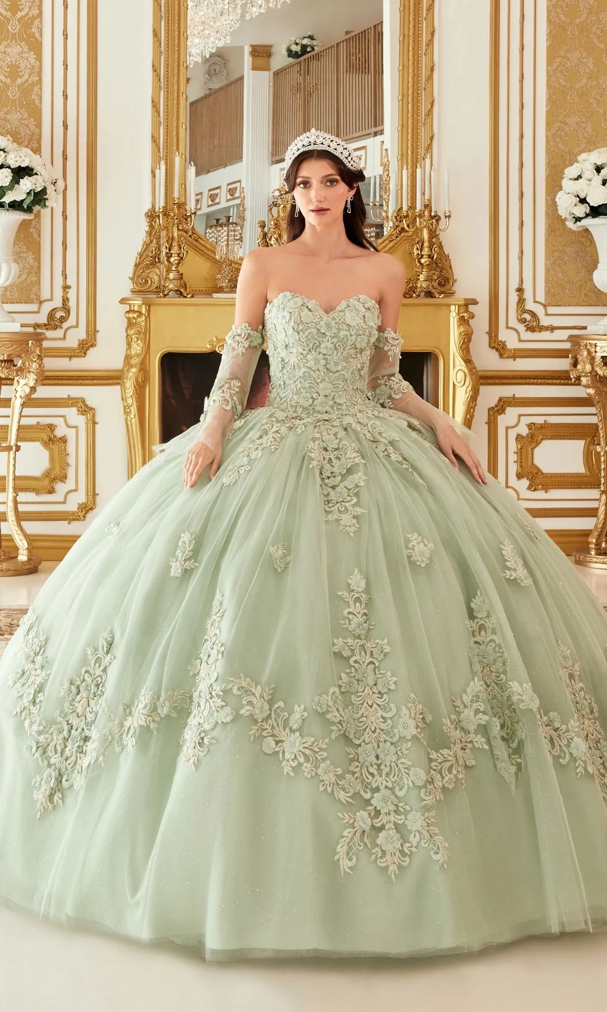 Quinceanera Dress By Ladivine 15714 sold by PromGirl product image thumbnail 3