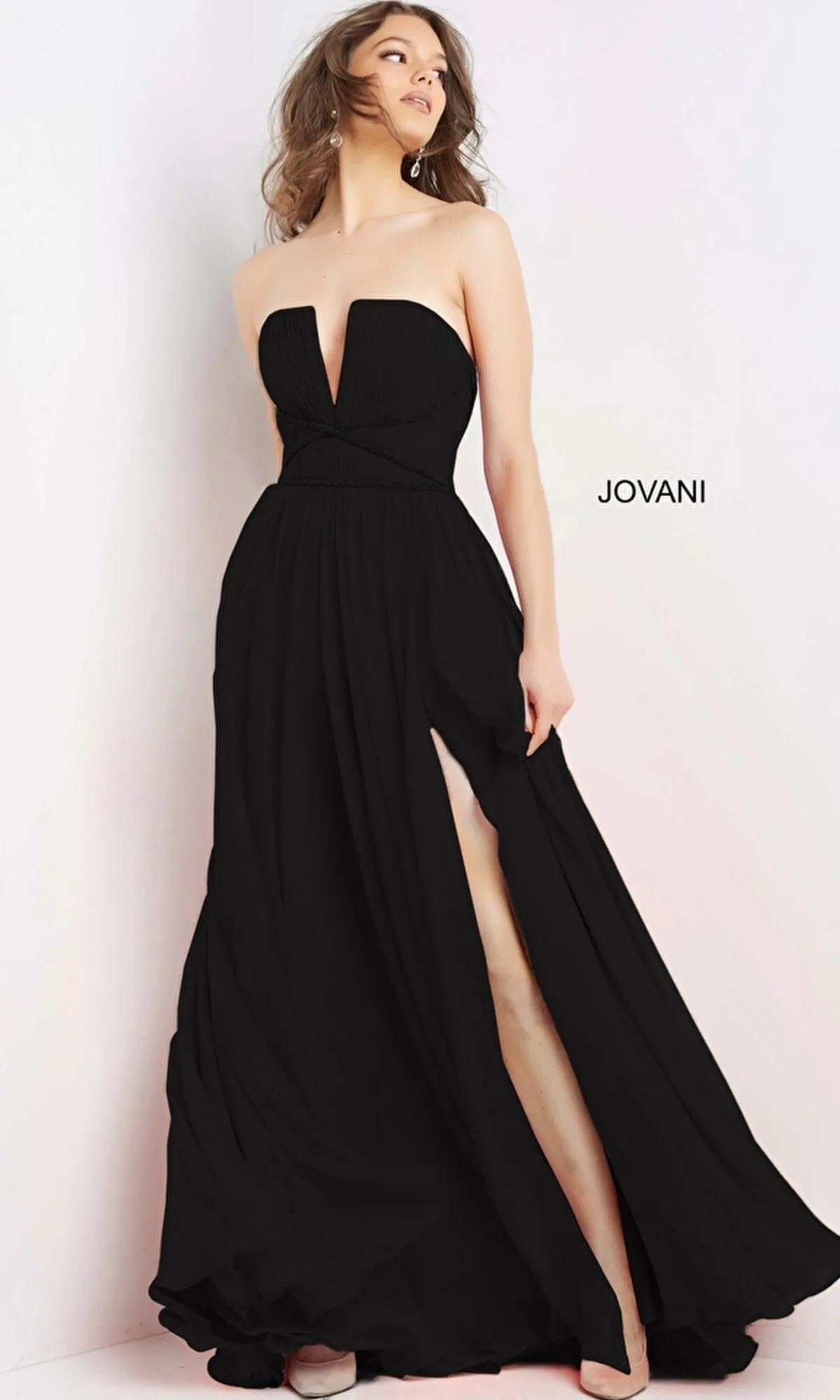 Long Prom Dress by Jovani 05971 sold by PromGirl product image thumbnail 4