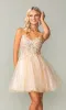 Lace-Up Short Butterfly Homecoming Dress 3341 sold by PromGirl