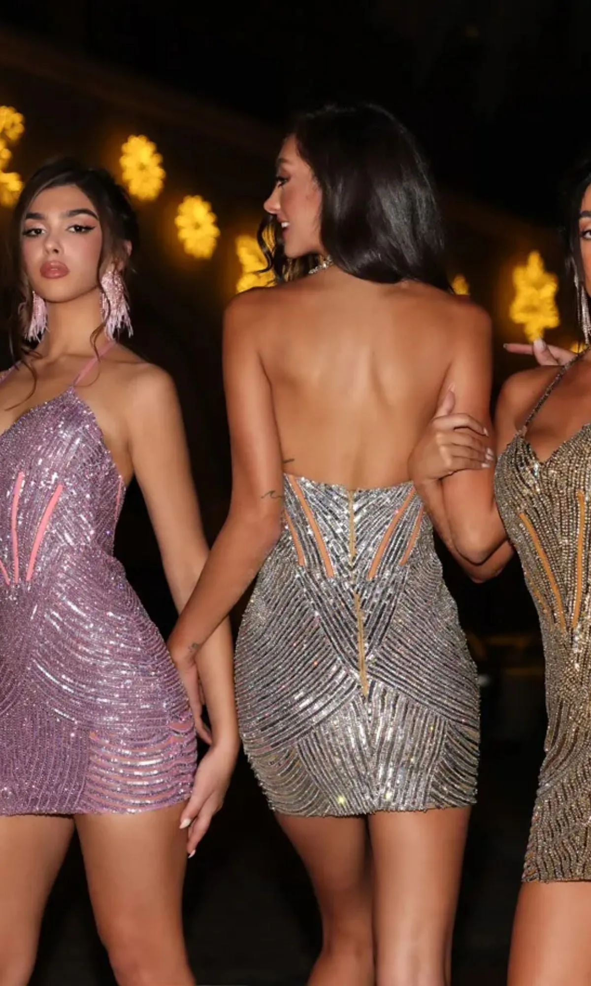 Short Party Dress PS23734C by Portia and Scarlett sold by PromGirl product image thumbnail 2