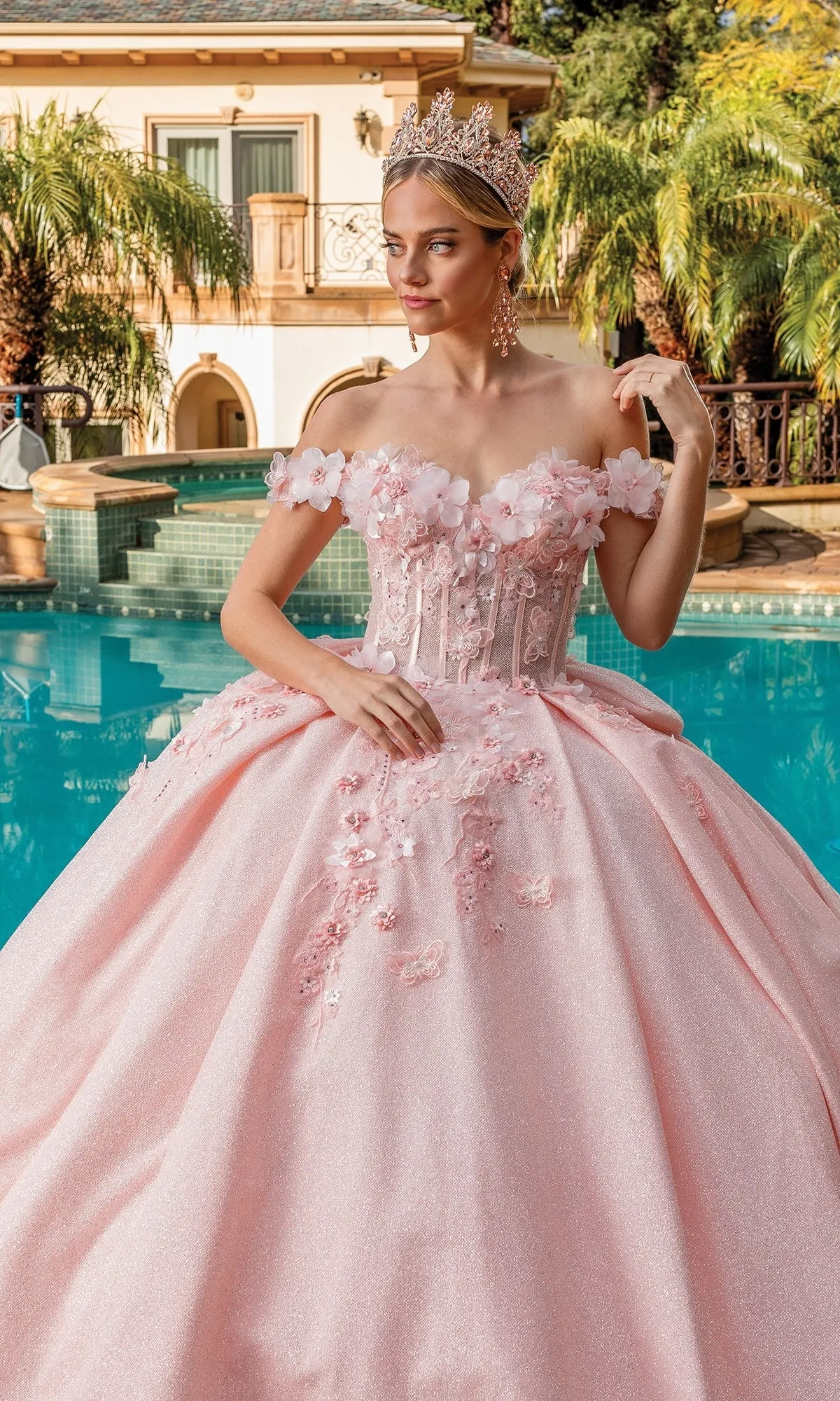 Quinceanera Dress 1888 By Dancing Queen sold by PromGirl product image thumbnail 3