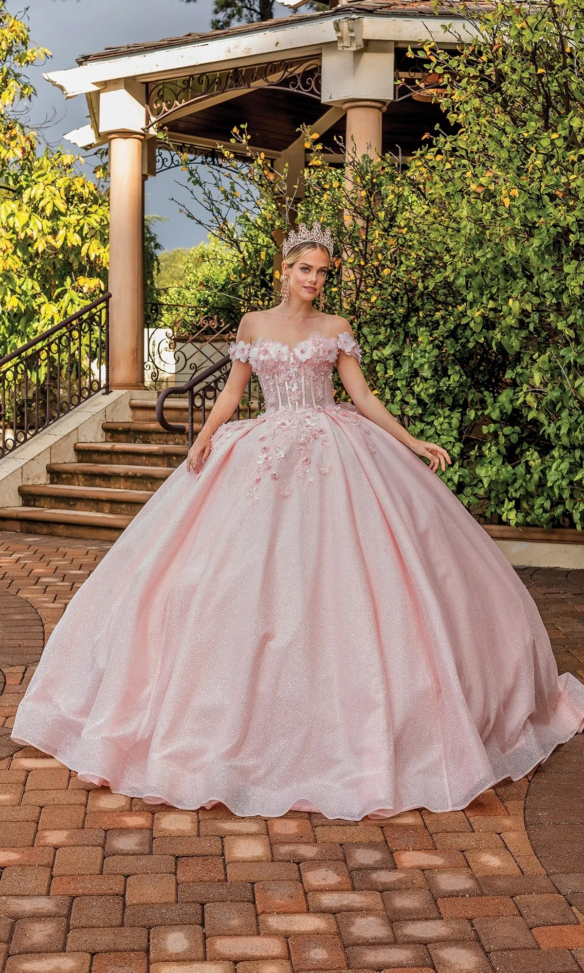 Quinceanera Dress 1888 By Dancing Queen sold by PromGirl product image thumbnail 4