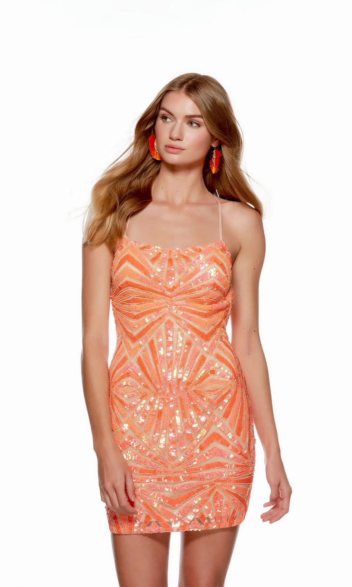 Bright Hand-Beaded Short Party Dress 4658 sold by PromGirl product image thumbnail 4