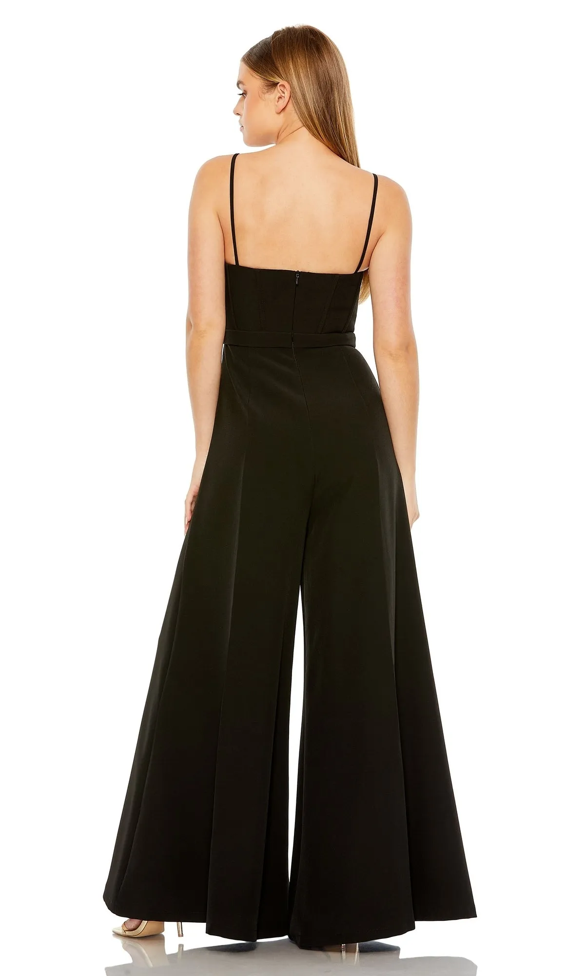 Black Formal Jumpsuit 11765 by Mac Duggal sold by PromGirl product image thumbnail 2