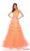Amarra Strapless Sheer-Bodice Prom Ball Gown 88794 sold by PromGirl