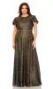Long Plus-Size Prom Dress 49496 by Mac Duggal sold by PromGirl
