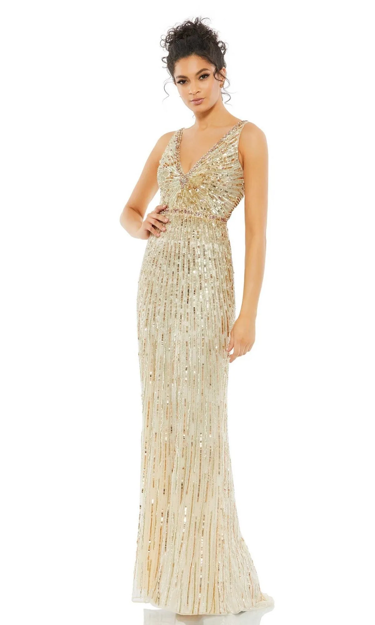 Long Formal Dress 5483 by Mac Duggal sold by PromGirl product image thumbnail 3