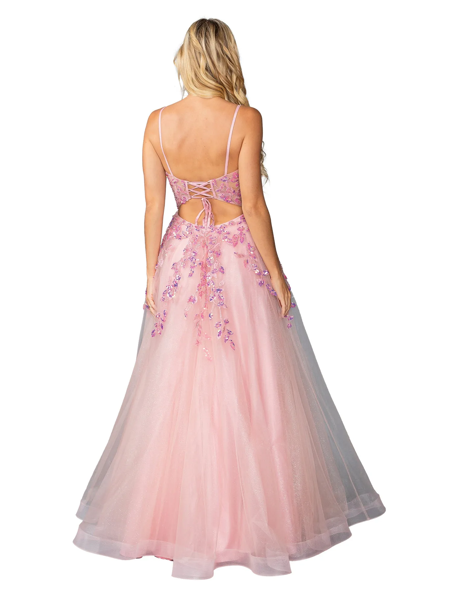 Long Prom Dress 4451 by Dancing Queen sold by PromGirl product image thumbnail 2