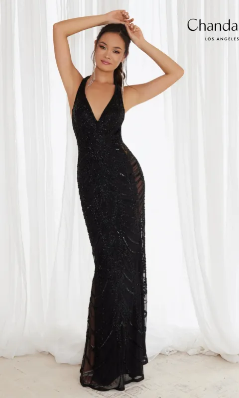 Long Prom Dress 30166 by Chandalier sold by PromGirl