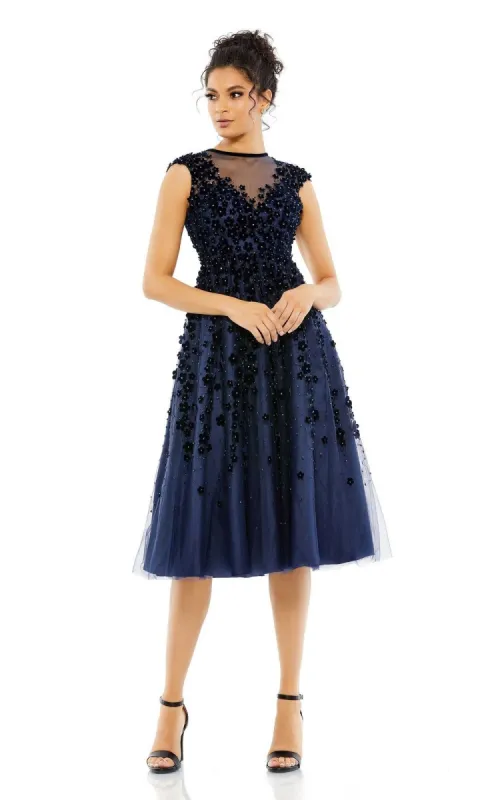 Short Wedding Guest Dress 67910 by Mac Duggal sold by PromGirl