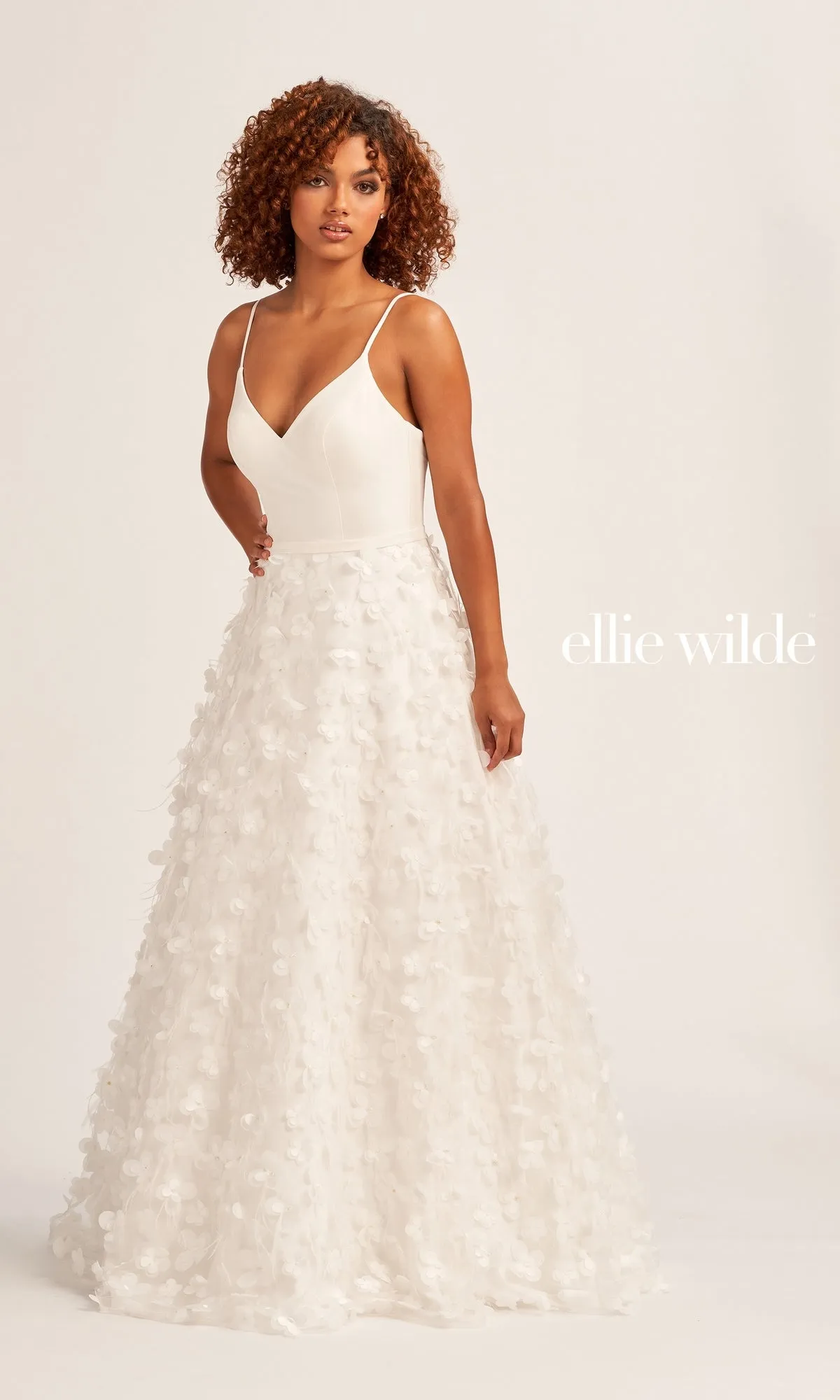 Ellie Wilde Long Ball Gown with Pockets EW35037 sold by PromGirl product image thumbnail 4