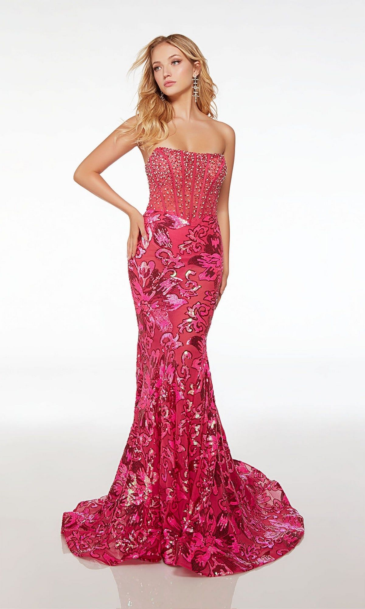 Alyce Long Prom Dress 61507 sold by PromGirl