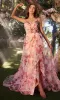 Floral Print Prom Dress CLA1290 by Andrea and Leo sold by PromGirl