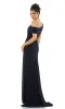 One-Shoulder Long Prom Dress: Mac Duggal 26517 sold by PromGirl