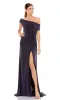 One-Shoulder Long Prom Dress: Mac Duggal 26517 sold by PromGirl