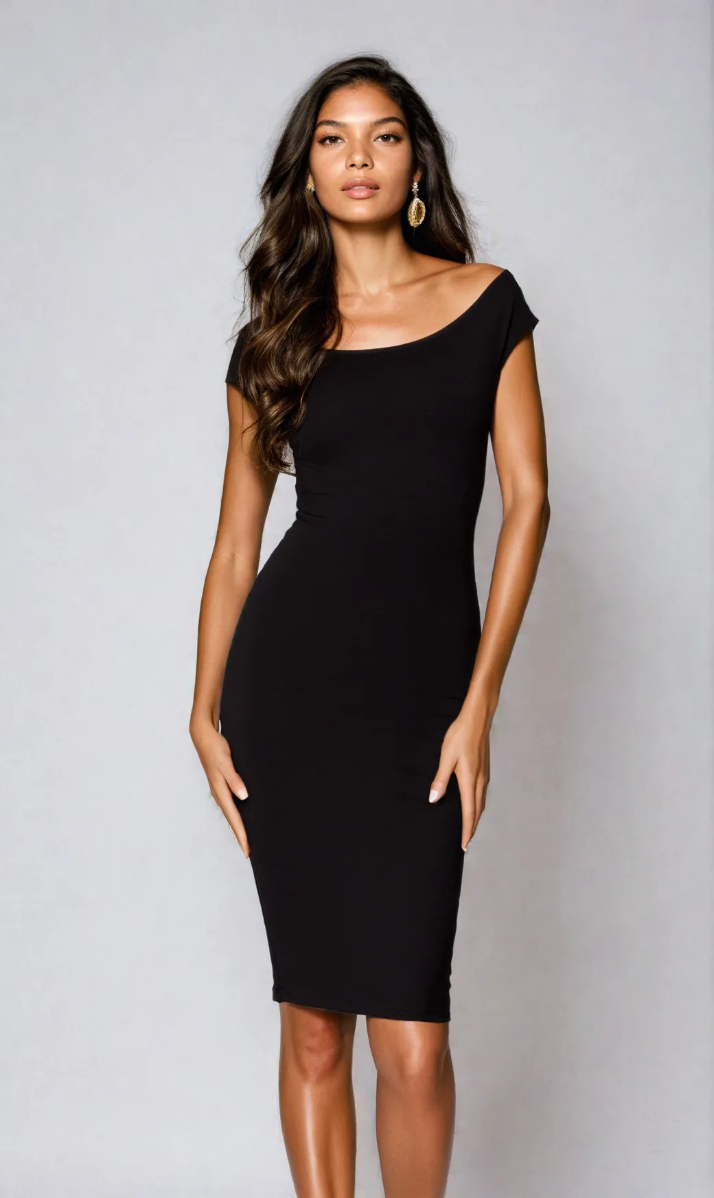 Cheryl Creations Knee-Length Simple Party Dress 2569 sold by PromGirl product image thumbnail 3