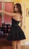 Sequin Corset Homecoming Dress: Nox Anabel A843 sold by PromGirl