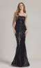 One-Shoulder Long Sequin Formal Dress sold by PromGirl