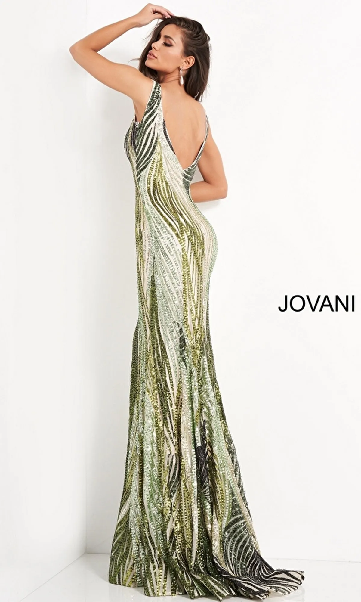 Long Prom Dress by Jovani 05103 sold by PromGirl product image thumbnail 5