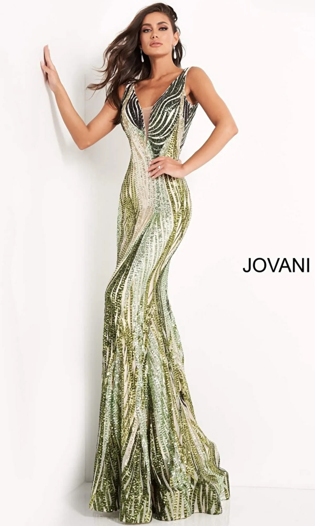 Long Prom Dress by Jovani 05103 sold by PromGirl product image thumbnail 4