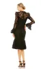 Long Sleeve Wedding Guest Dress: Mac Duggal 20431 sold by PromGirl