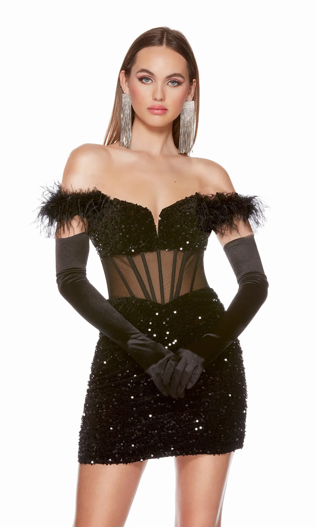 Alyce 4800 Short Homecoming Dress sold by PromGirl