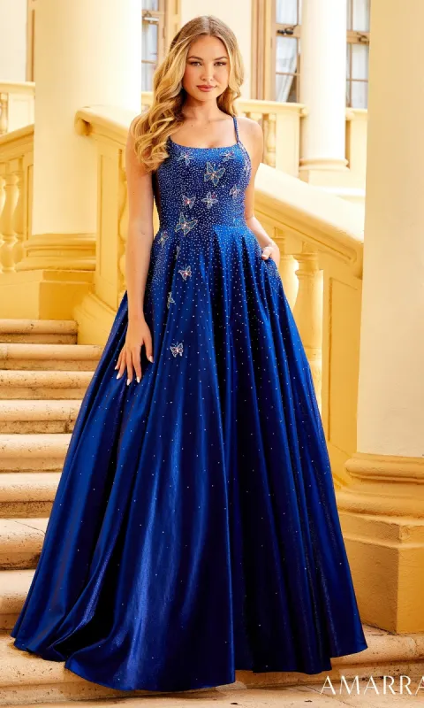 Butterfly Ball Gown By Amarra 87184 sold by PromGirl