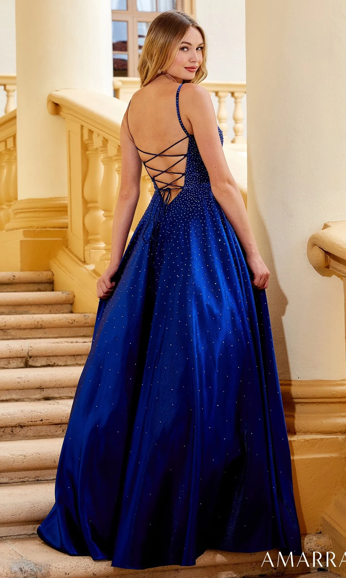 Butterfly Ball Gown By Amarra 87184 sold by PromGirl product image thumbnail 2