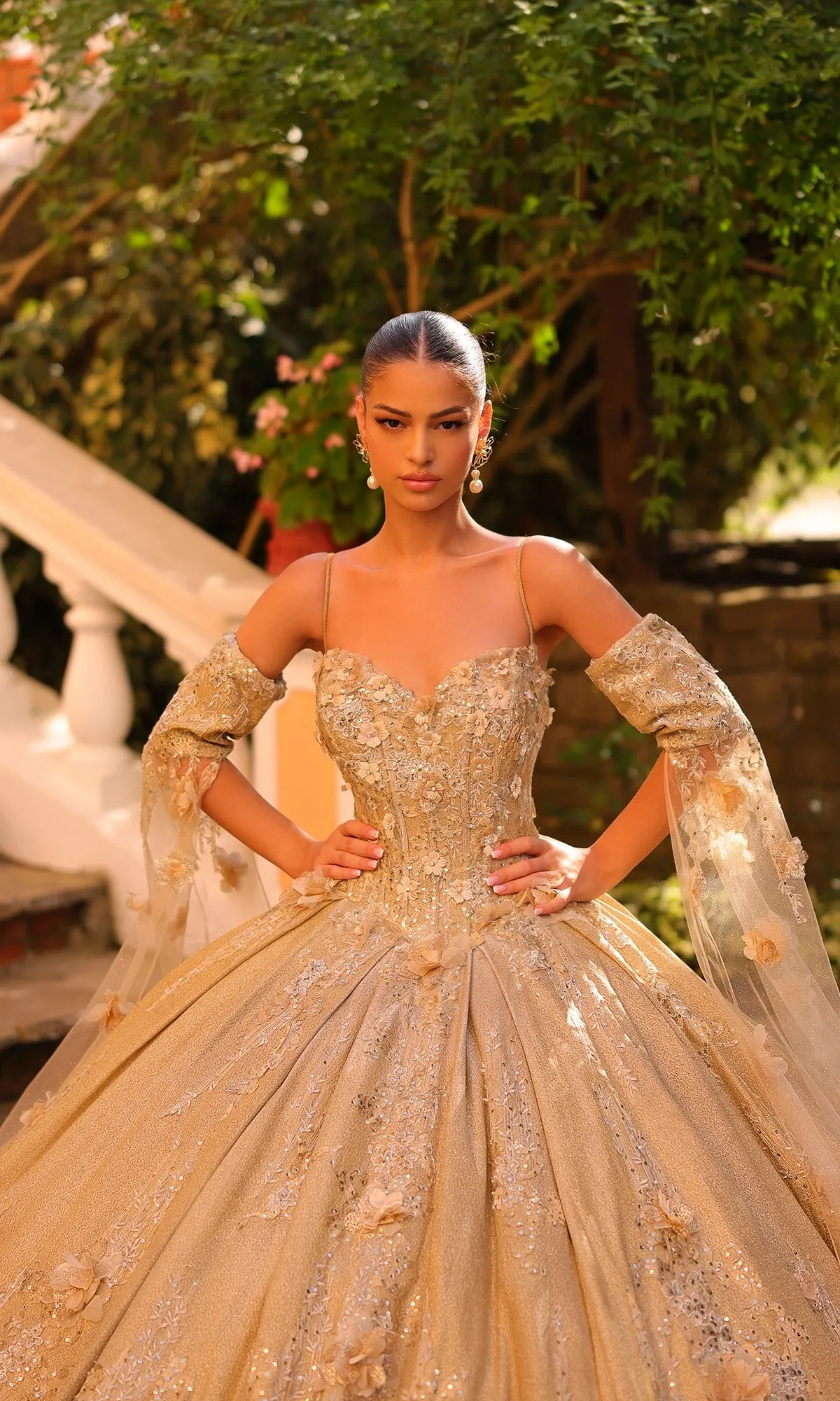 Quinceanera Dress 54326 By Amarra sold by PromGirl product image thumbnail 5