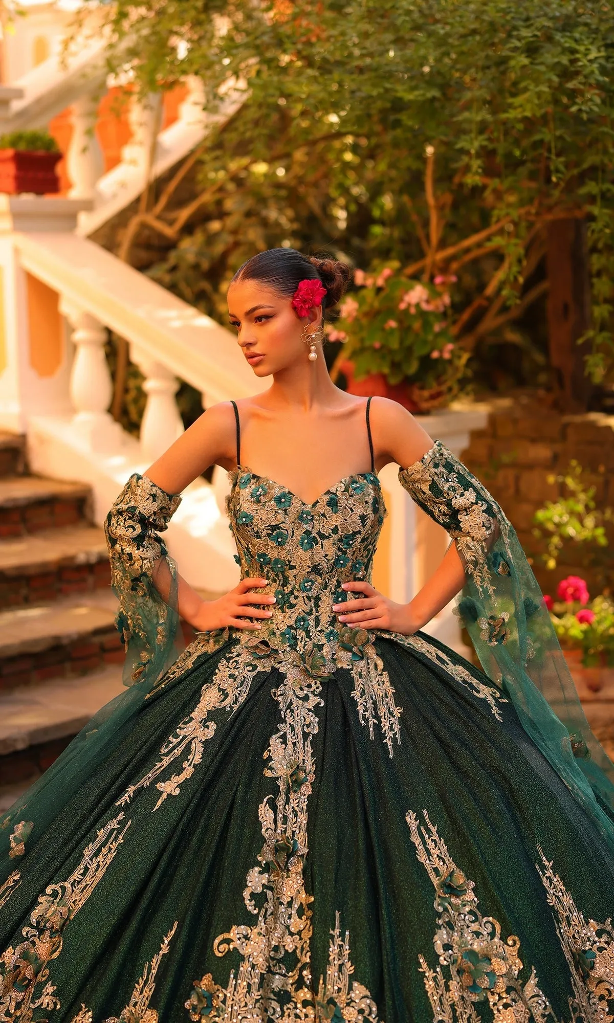 Quinceanera Dress 54326 By Amarra sold by PromGirl product image thumbnail 4