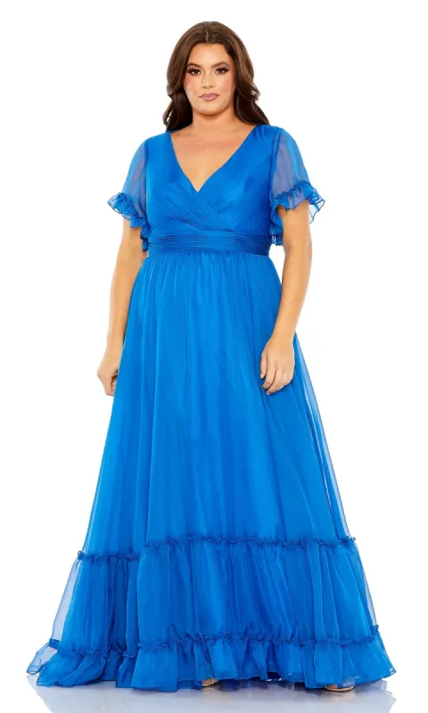 Long Plus-Size Formal Dress 68430 by Mac Duggal sold by PromGirl