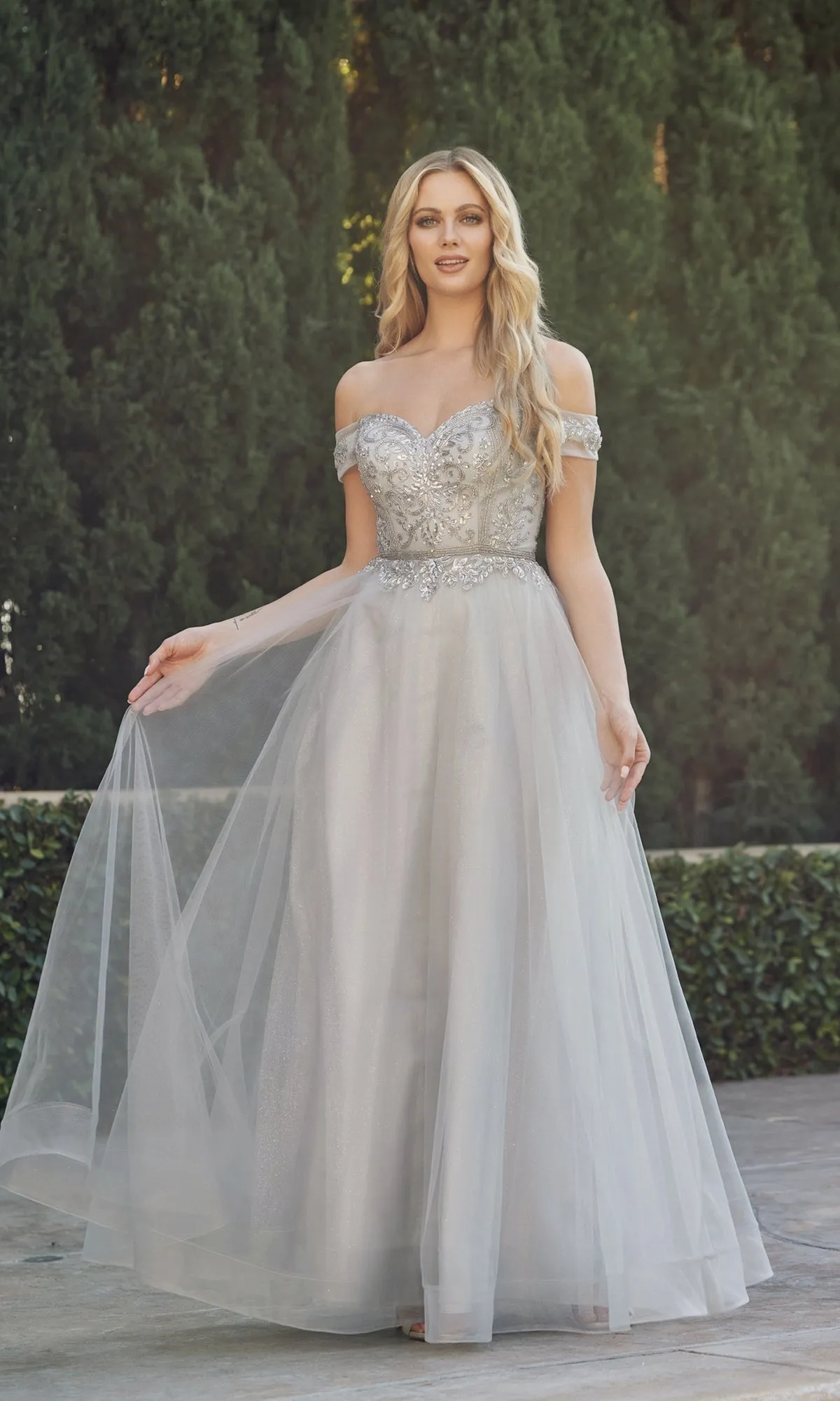 Long Sweetheart Prom Ball Gown: Juliet 287 sold by PromGirl product image thumbnail 4
